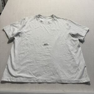 Nike Dri-fit Tee Sz XL Men White Pre-owned Excellent
